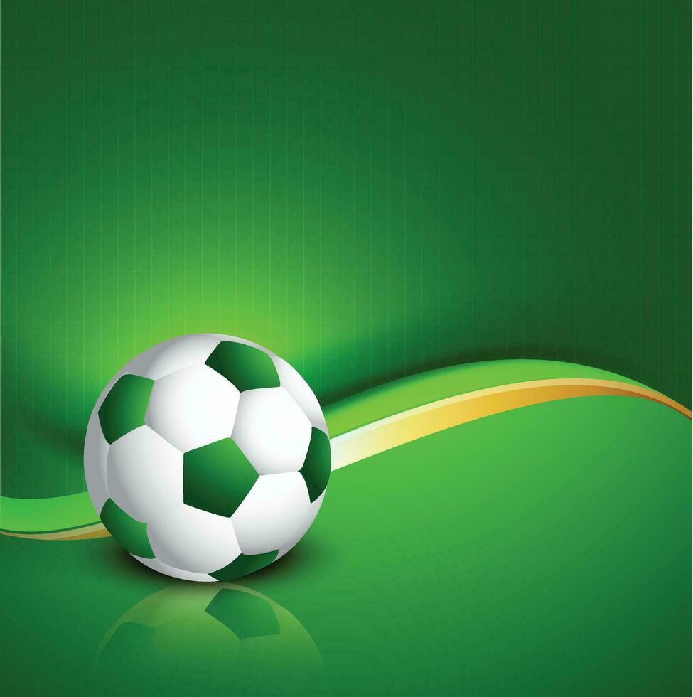 Fußball oder Fußball abstrakt Hintergrund, vektor