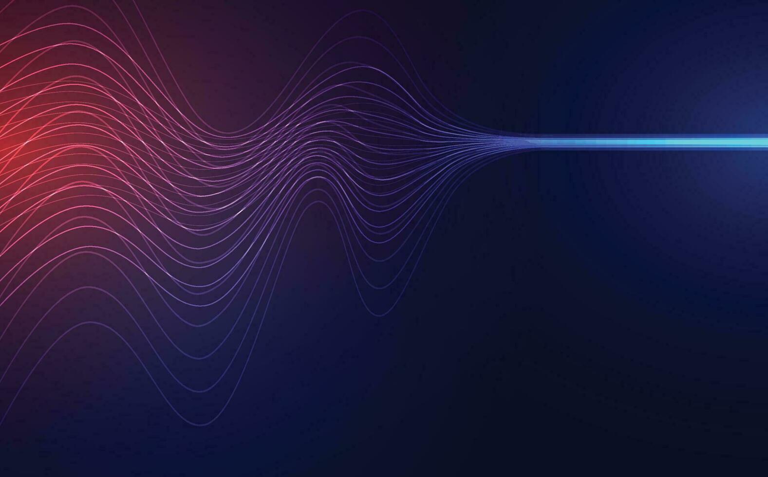 abstrakt vinka partikel teknologi bakgrund design. abstrakt Vinka rör på sig prickar strömma partiklar, hi-tech och stor data bakgrund design för broschyrer, flygblad, tidskrift, företag kort, baner. vektor