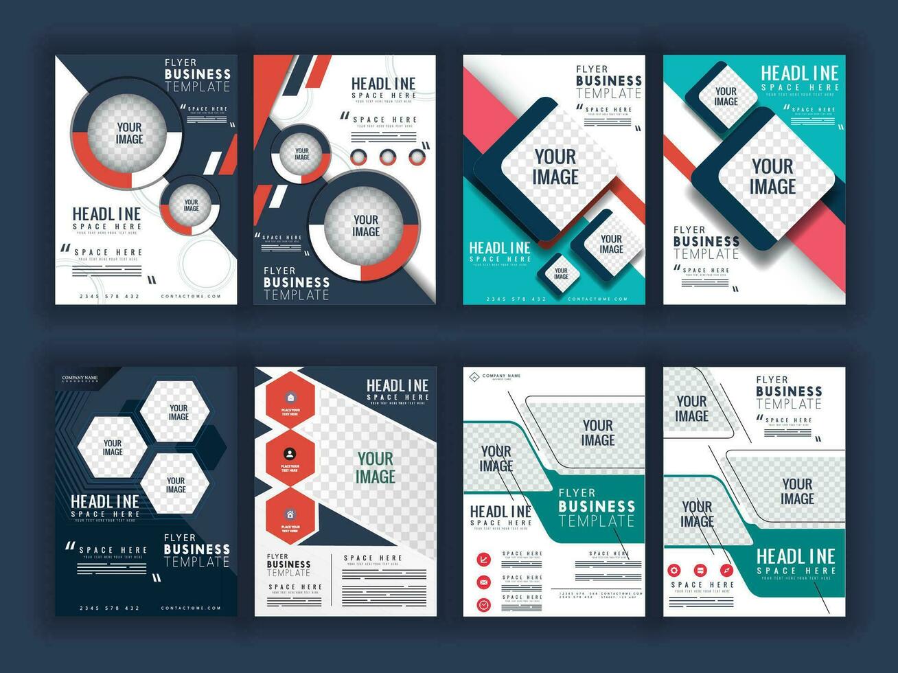 affärs abstrakt vektormall. broschyrdesign, täcka modern layout, årsredovisning, affisch, flygblad i a4 med färgglada trianglar, geometriska former för teknik, vetenskap, marknad med ljus bakgrund vektor