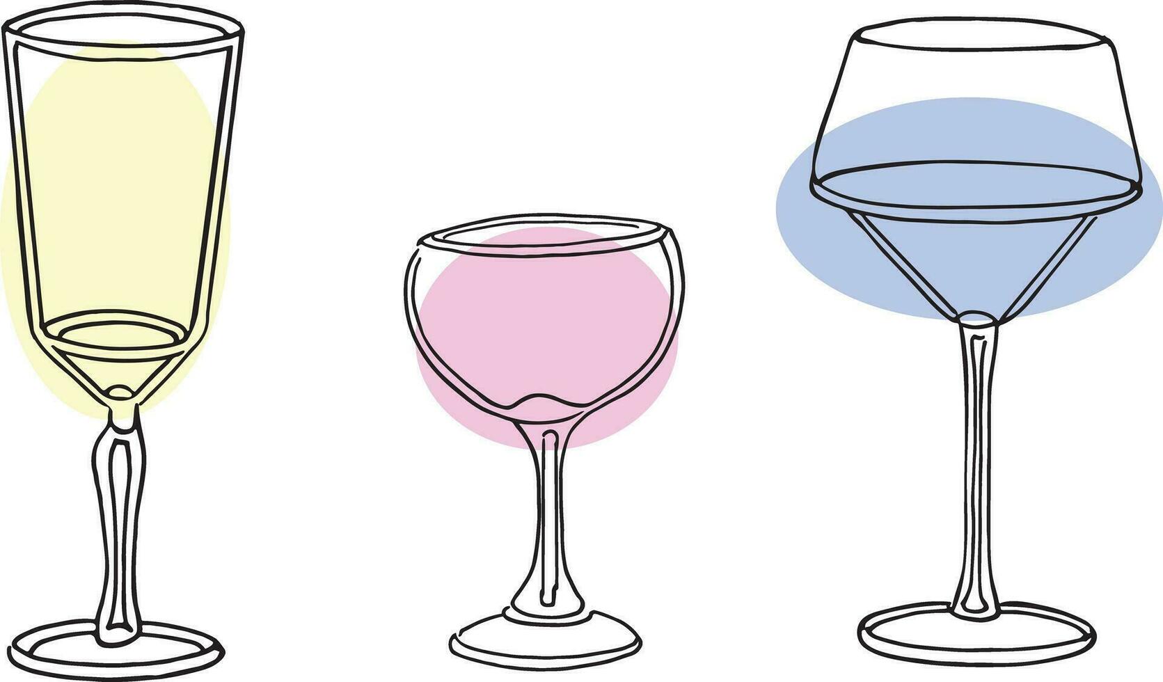 kontinuerlig ett linje teckning av två glasögon av röd vin. minimalistisk linjär begrepp av fira och glädjande. redigerbar stroke vektor illustration