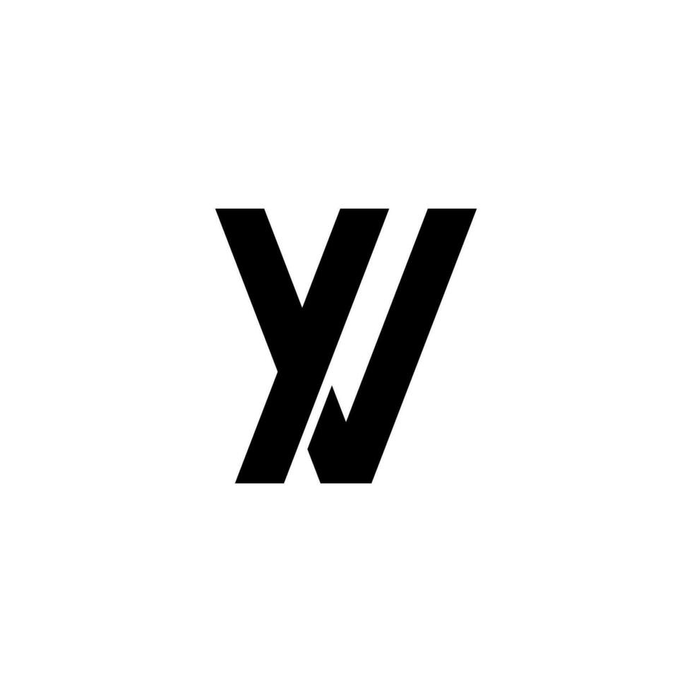 AV monogram logotyp vektor design