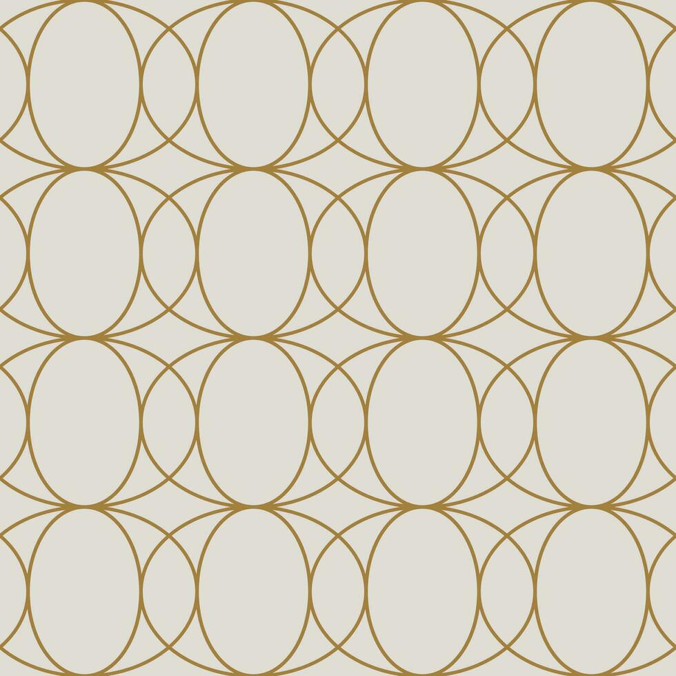 årgång konst deco sömlös mönster. linje konst geometrisk guld former. modern ornament vektor illustration. gatsby retro elegant bakgrund för tyg, tapet eller omslag