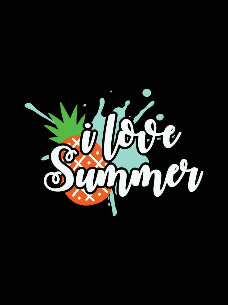 Sommer- Jahrgang bunt Beschriftung Typografie T-Shirt Design Blickfang Vektor Kunst