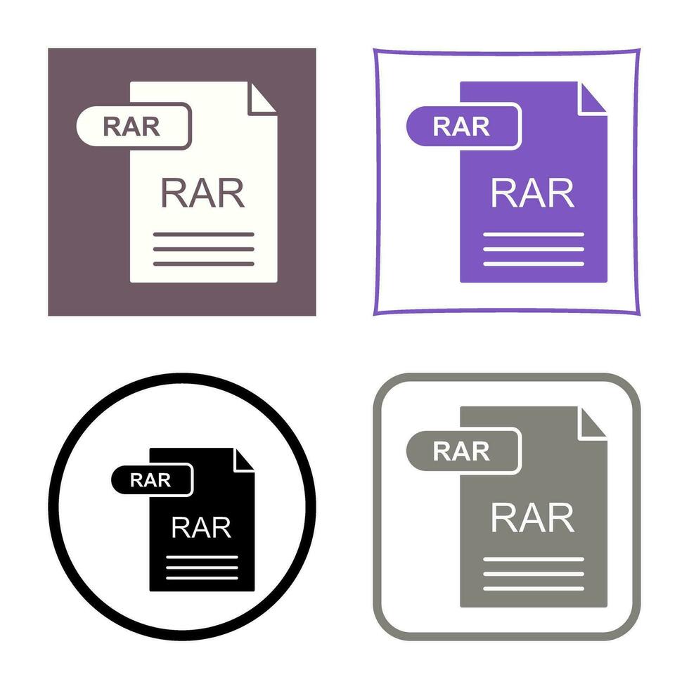 rar-Vektorsymbol vektor