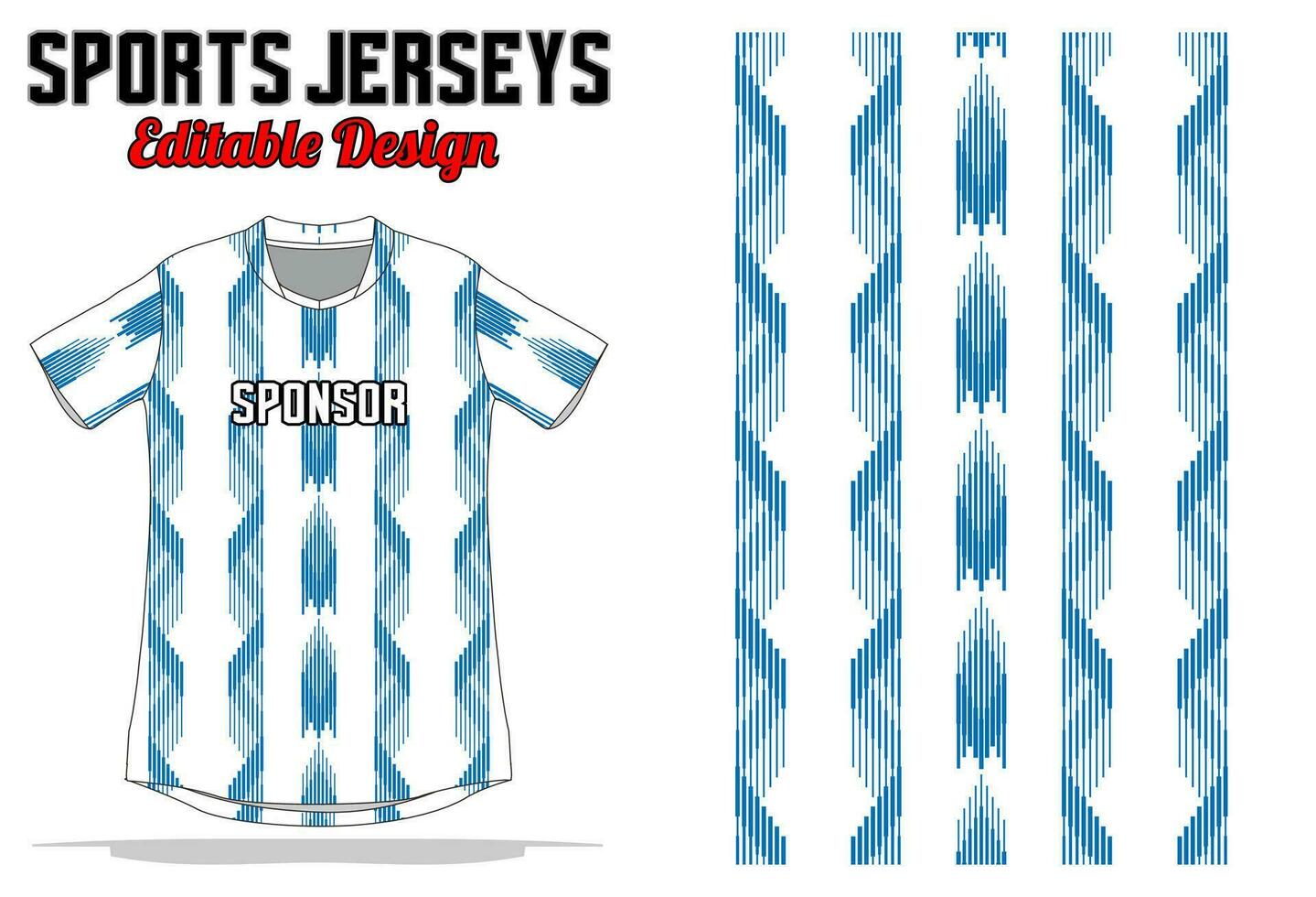 Jersey Design zum Sport Uniform vektor