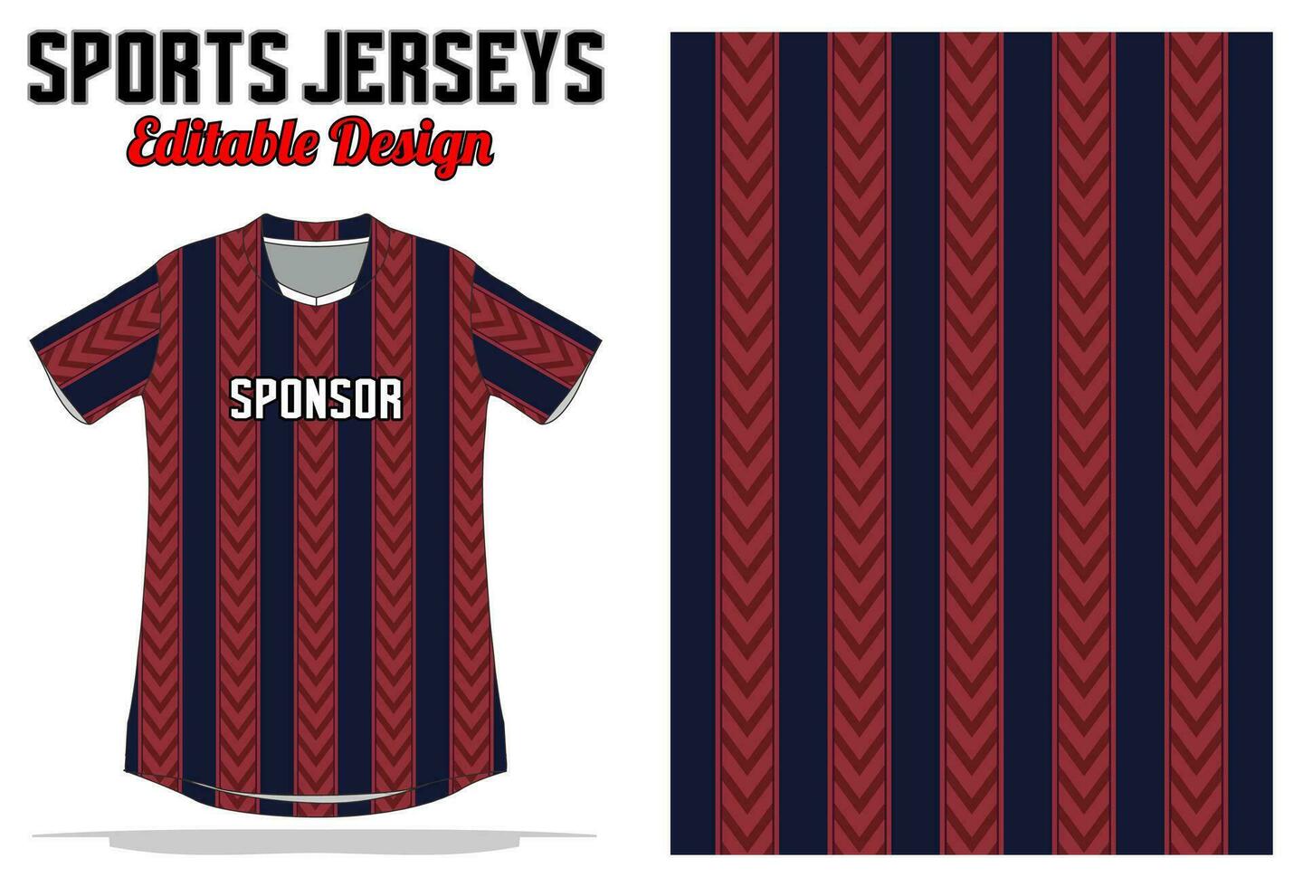 Jersey Design zum Sport Uniform vektor