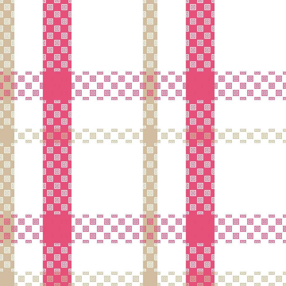 Tartan Plaid nahtlos Muster. Plaid Muster nahtlos. Vorlage zum Design Ornament. nahtlos Stoff Textur. Vektor Illustration