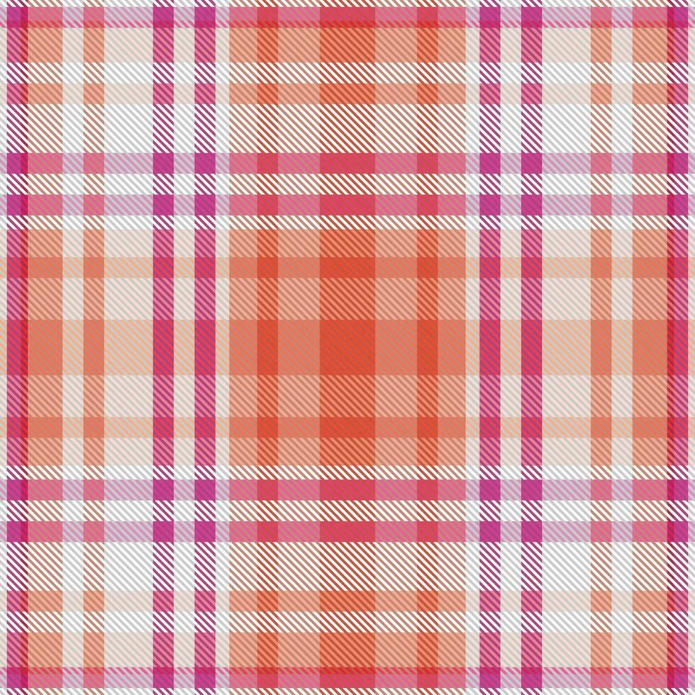 Tartan nahtlos Muster. Gingham Muster Flanell Hemd Tartan Muster. modisch Fliesen zum Tapeten. vektor