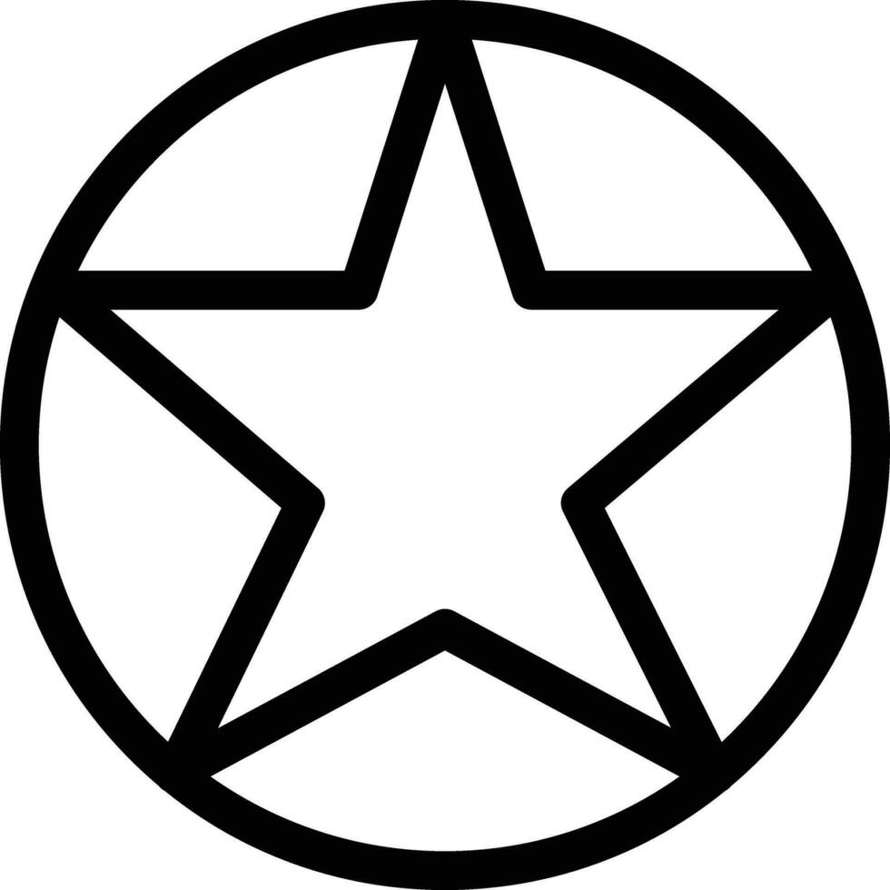 Star von David Linie Symbole vektor