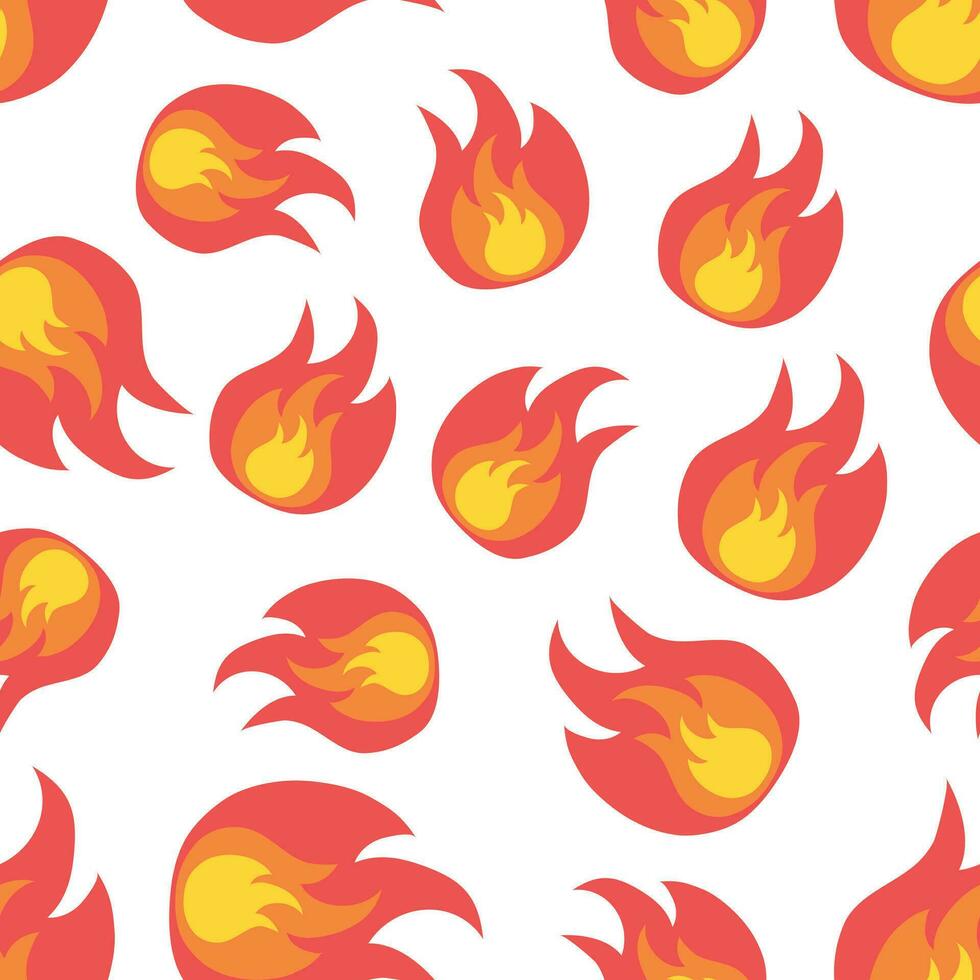 flamma brand sömlös mönster bakgrund ikon. företag platt vektor illustration. flamma tecken symbol mönster.