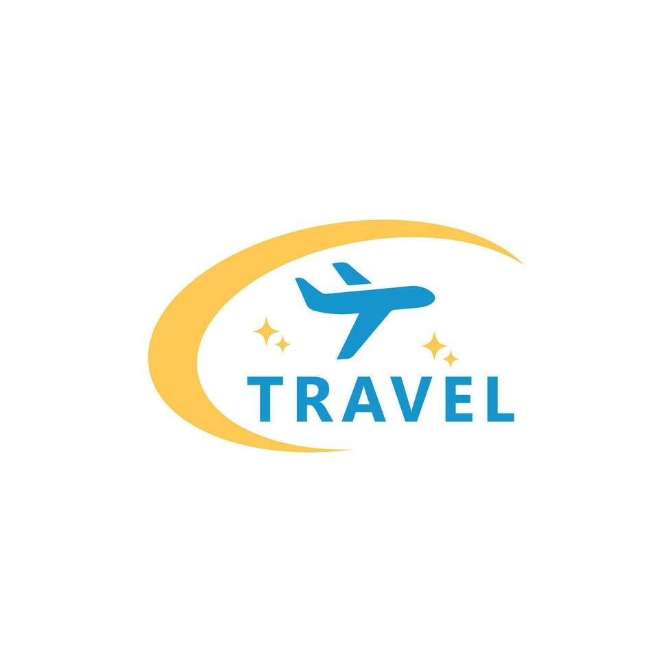 Reise Agentur Vektor Logo Vorlage. Urlaub Logo Design