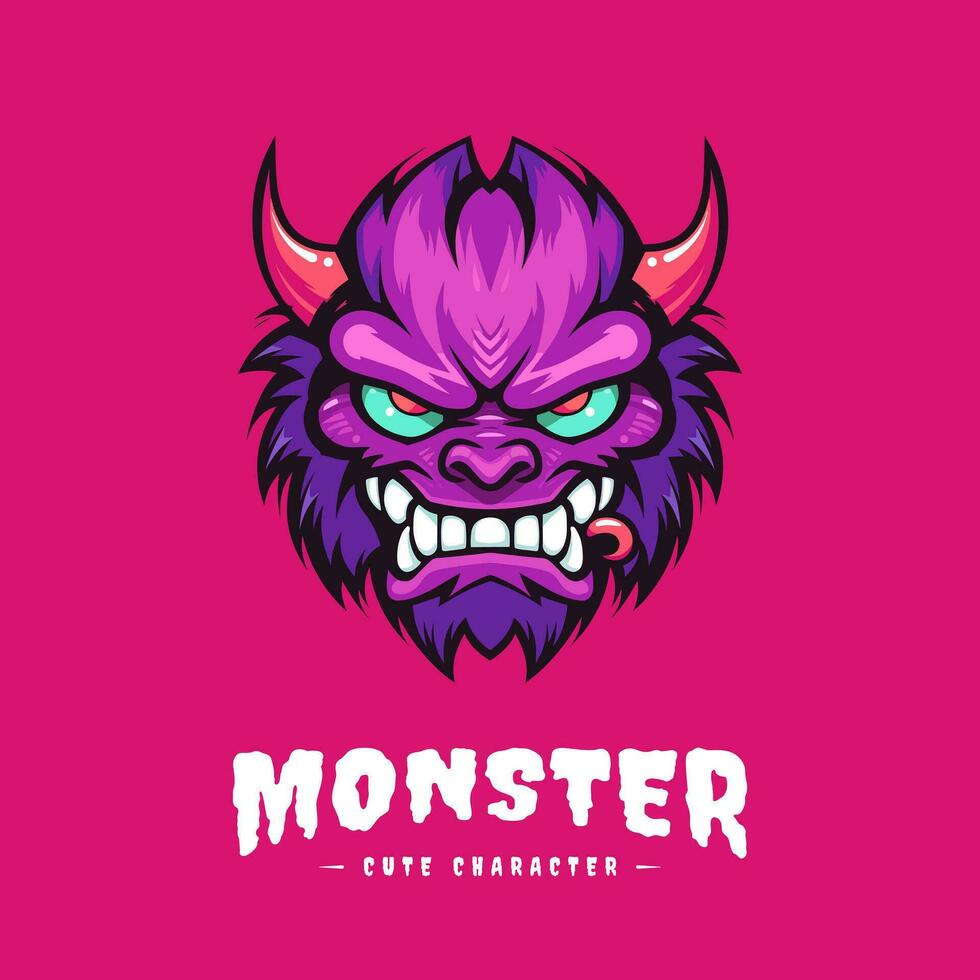 spielerisch und charmant kawaii Monster- Illustration, großartig zum Erstellen ein Spaß und wunderlich Atmosphäre vektor