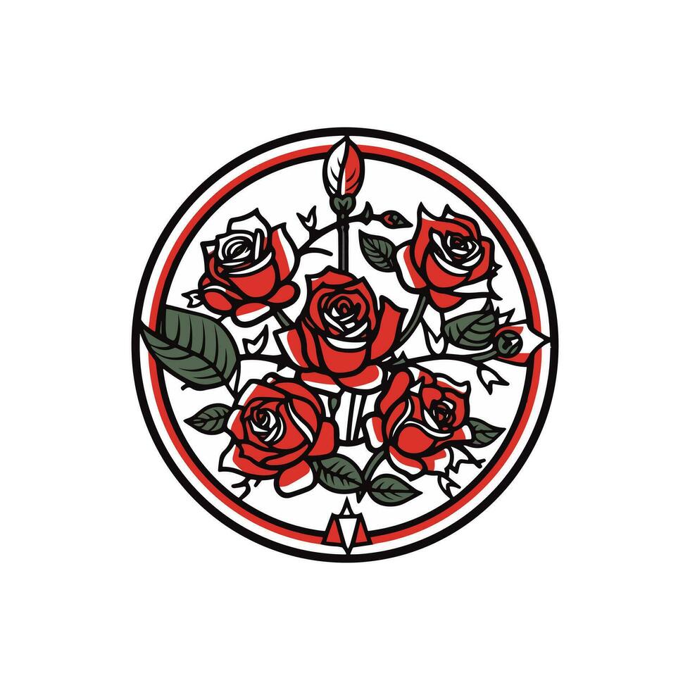 ausdrücken Ihre Marke Anmut und Charme mit ein Hand gezeichnet Rose Logo Design, symbolisieren Liebe, Hingabe, und natürlich Schönheit vektor