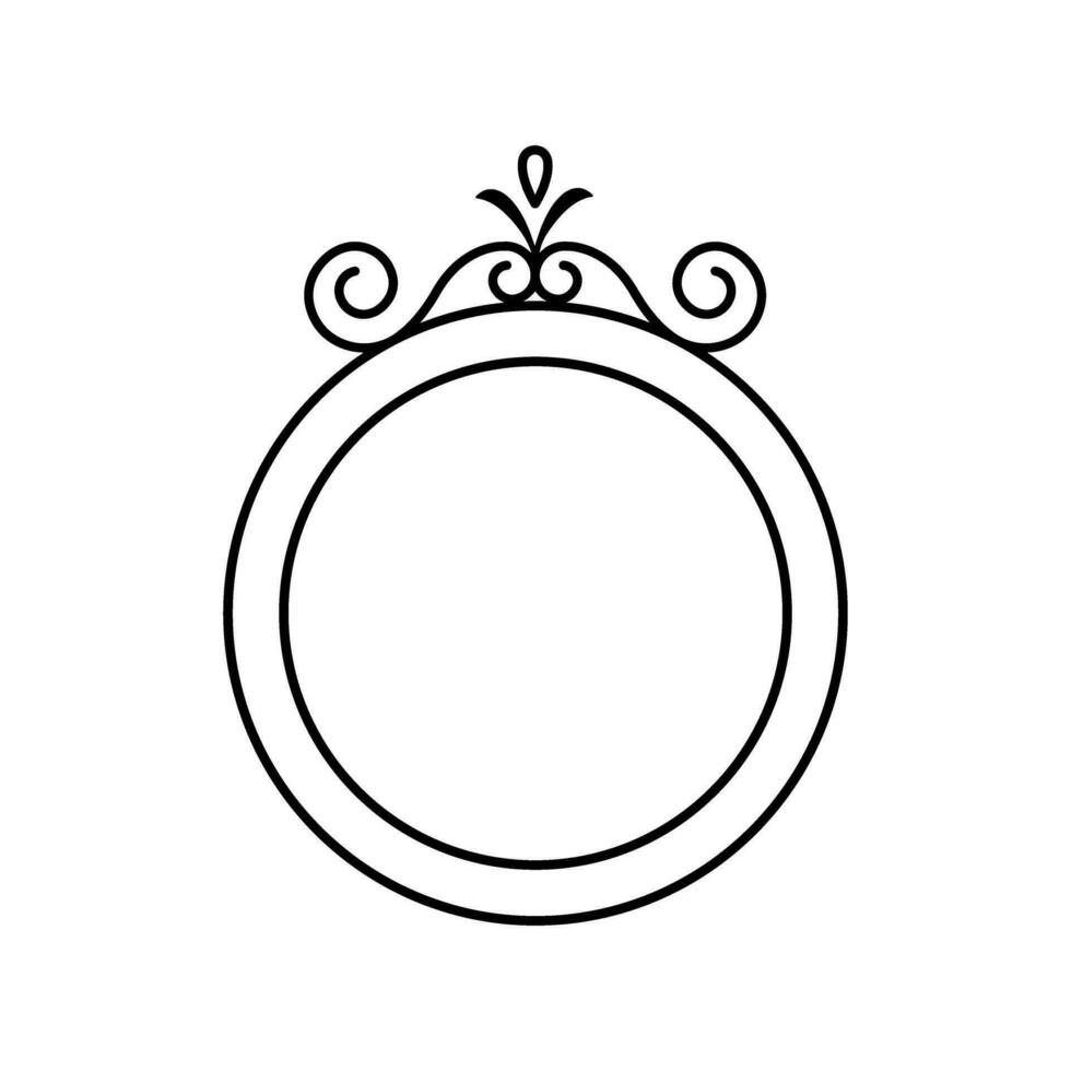 ringa ikon vektor. bröllop illustration tecken. juvel symbol. pärla logotyp. vektor