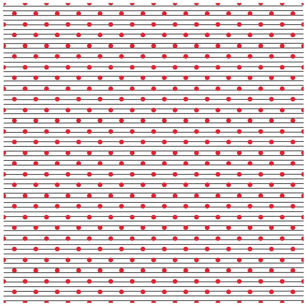 klein Polka Punkt und Streifen nahtlos Muster Hintergrund vektor