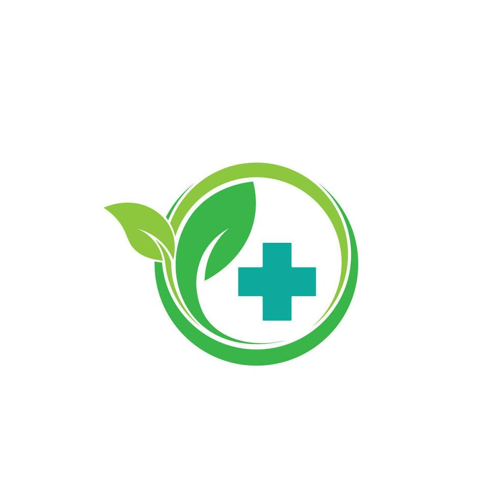 sjukhus hälsa medicinsk medicin logotyp design vektor