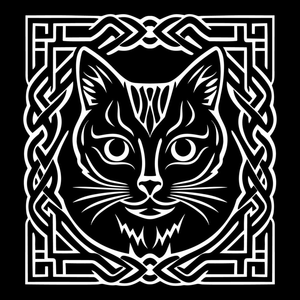 celtic katt Knut vektor