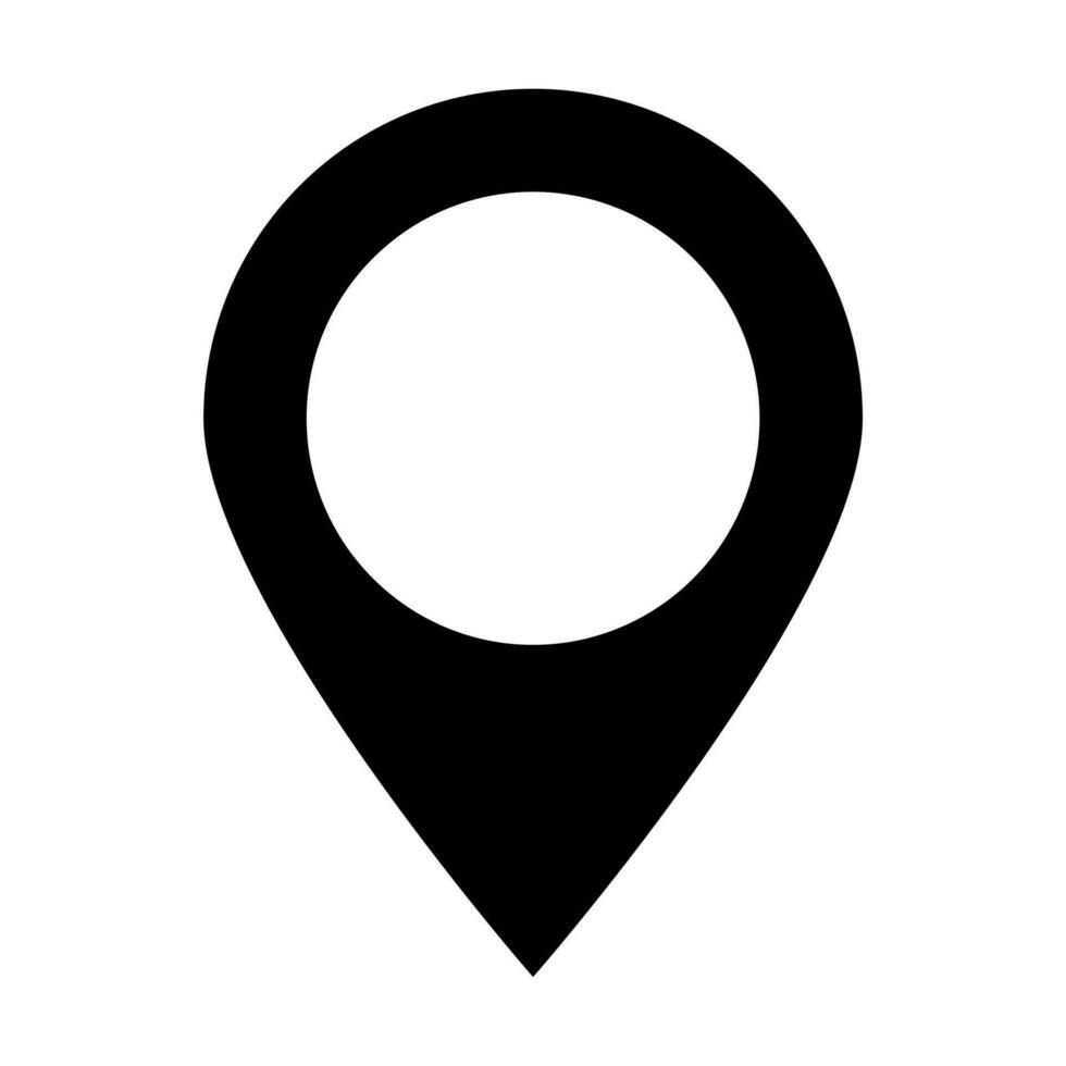 Karta pekare vektor ikon markör plats. gps plats symbol navigering för din webb webbplats design, logotyp, app, ui. illustration