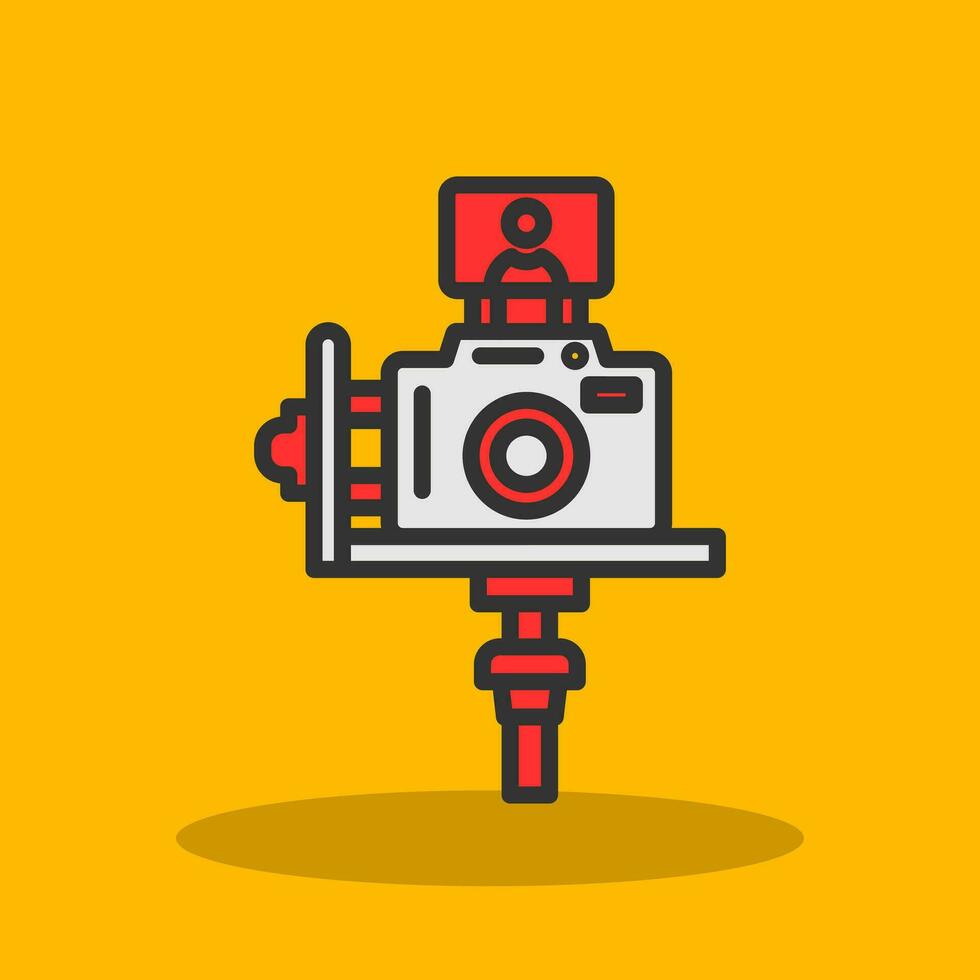 Vlogger-Vektor-Icon-Design vektor