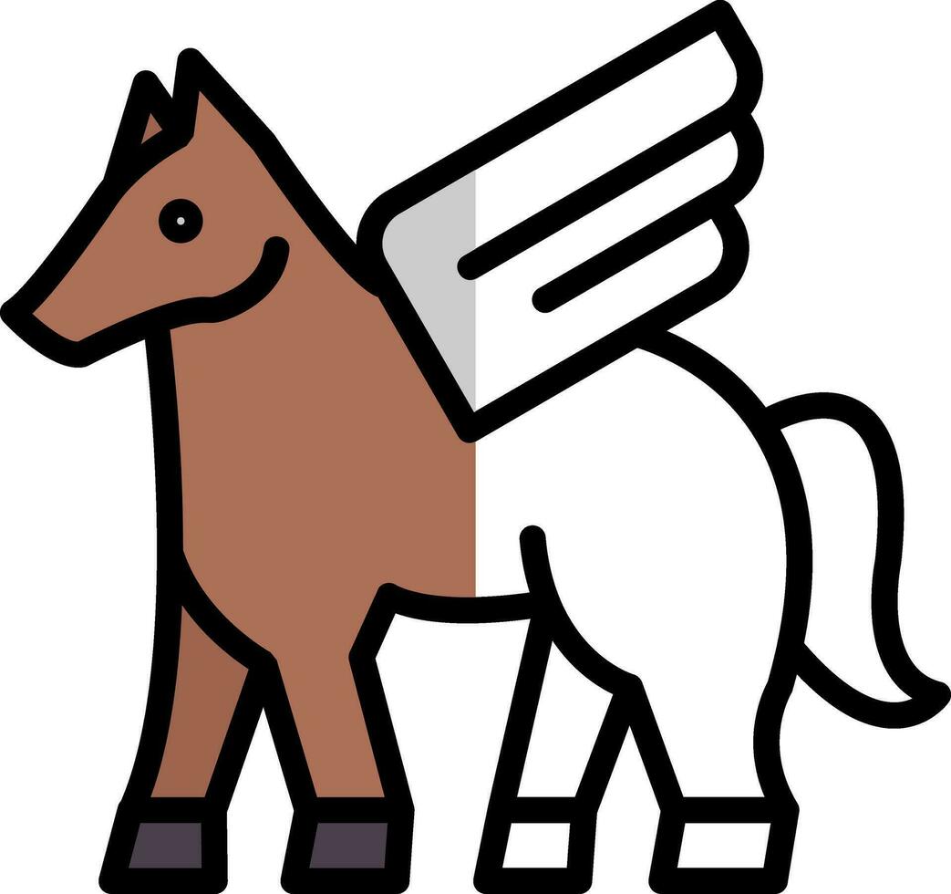 Pegasus Vektor Symbol Design