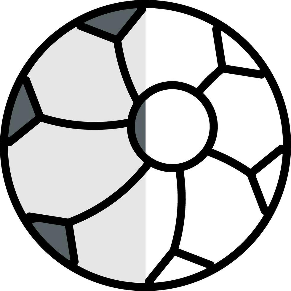 Ball-Vektor-Icon-Design vektor