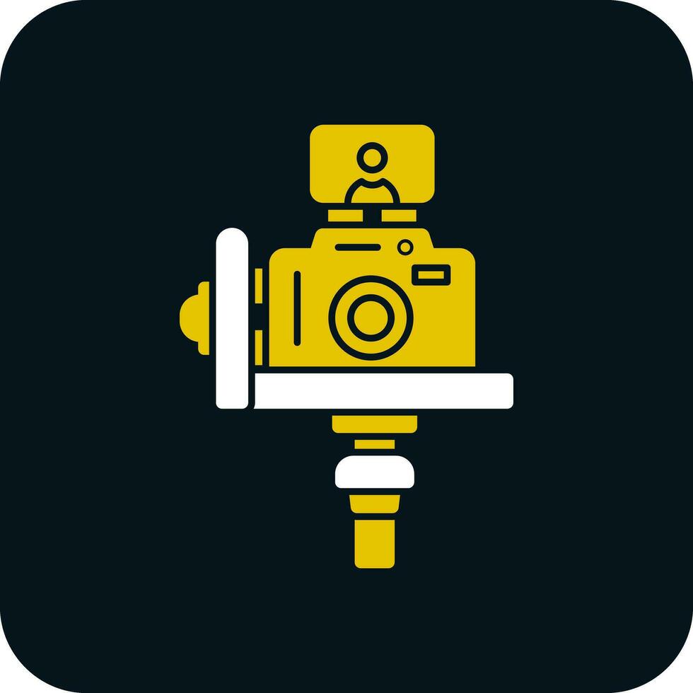 Vlogger-Vektor-Icon-Design vektor