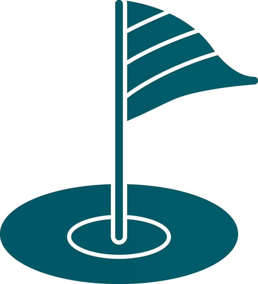 Minigolf Vektor Symbol Design
