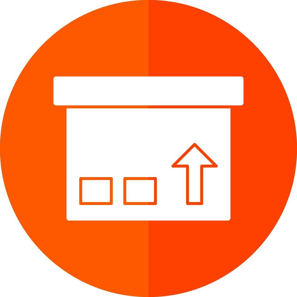 Paket-Box-Vektor-Icon-Design vektor