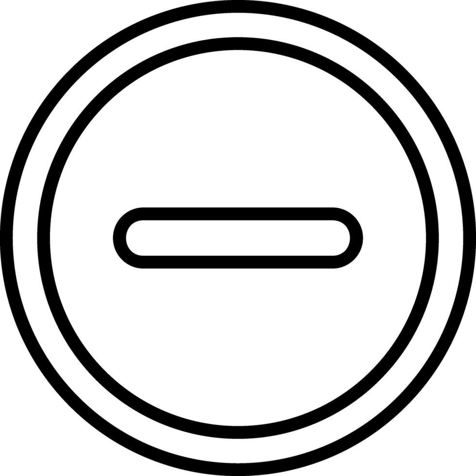 subtrahieren Vektor Symbol Design