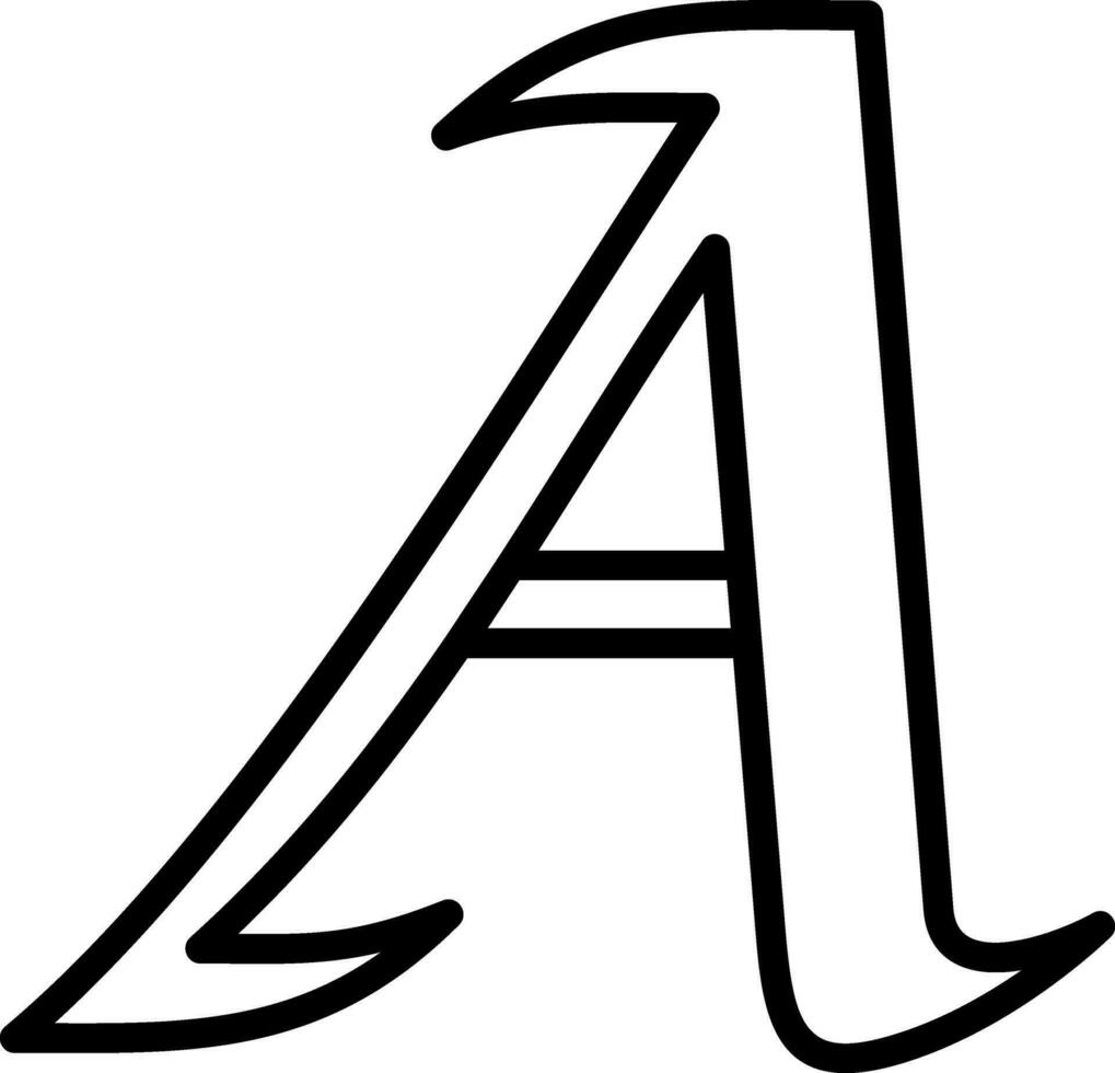 Brief ein Vektor Symbol Design