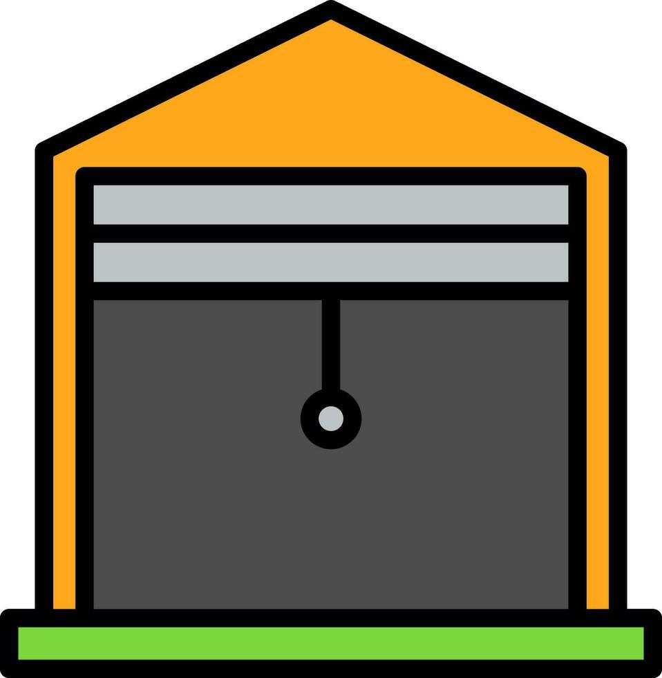 Garage-Vektor-Icon-Design vektor