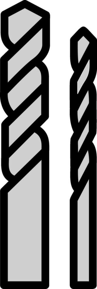 bohren Trinkgeld Vektor Symbol Design