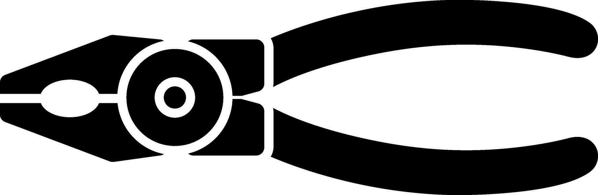 Lineman s Zange Vektor Symbol Design
