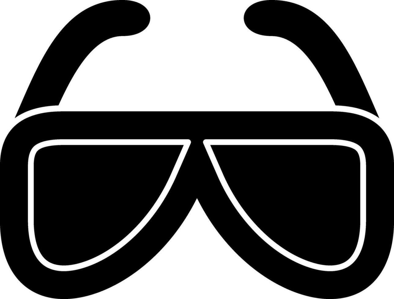 Sicherheit Brille Vektor Symbol Design