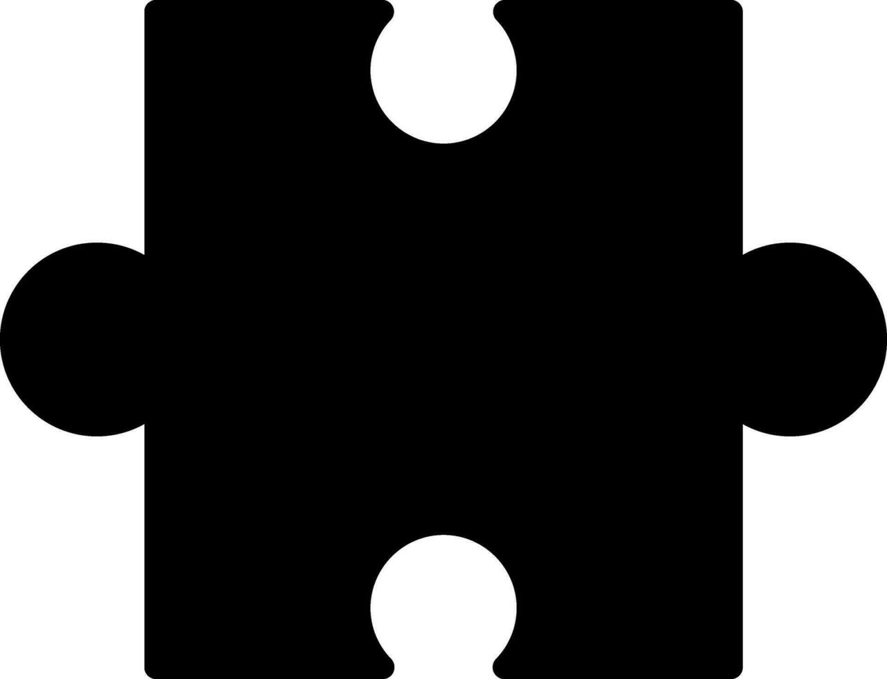 Puzzle Vektor Symbol Design