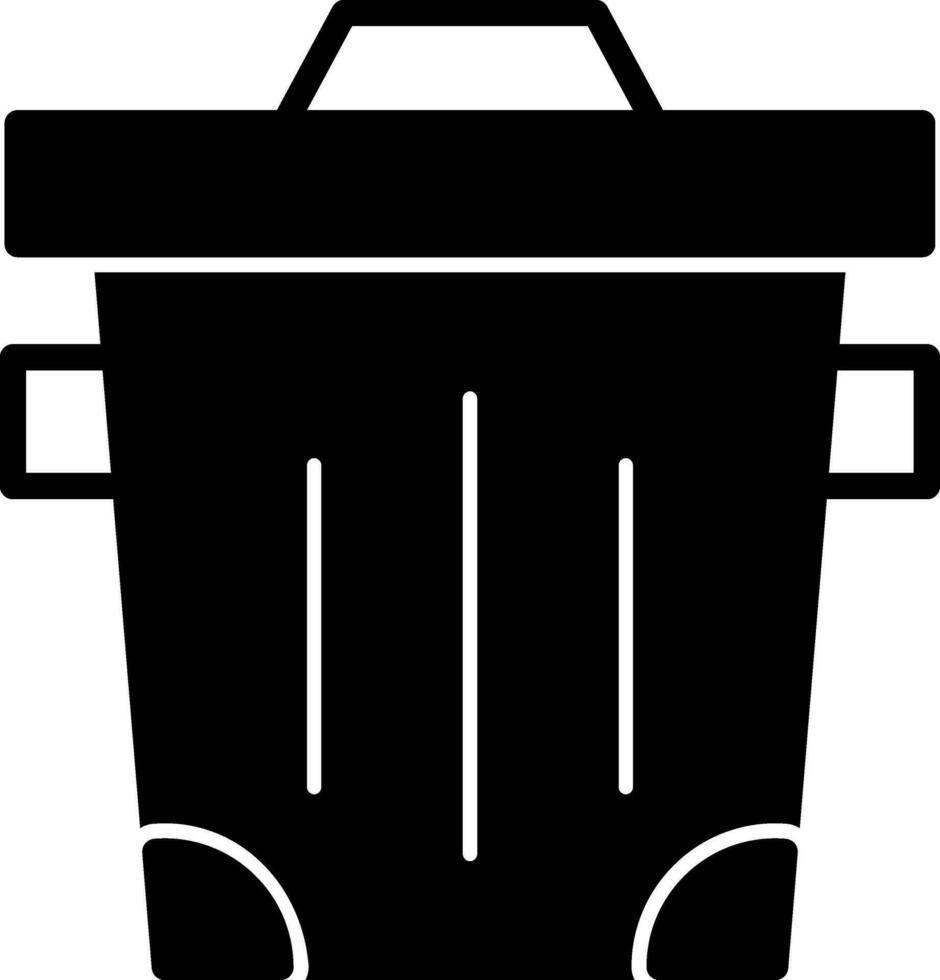 Trash-Vektor-Icon-Design vektor