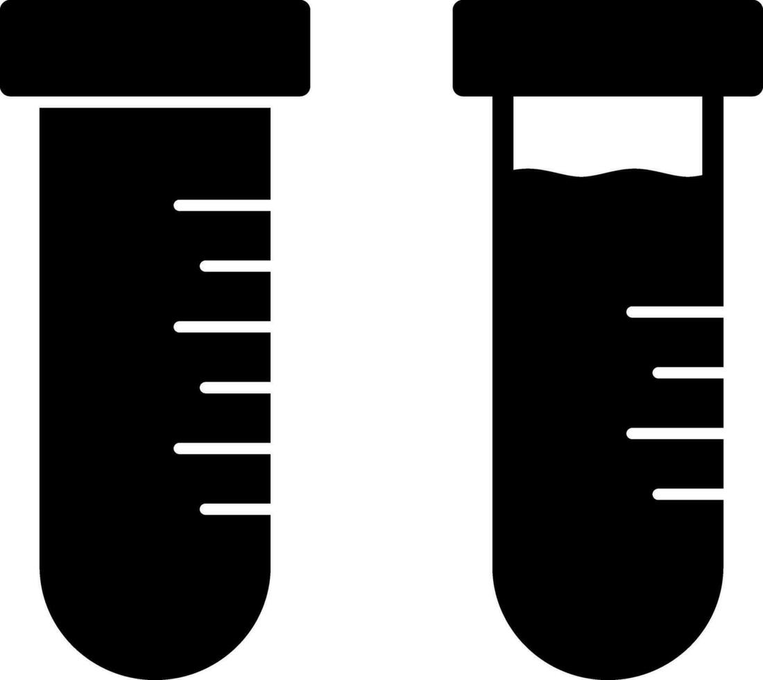 testa rör vektor ikon design