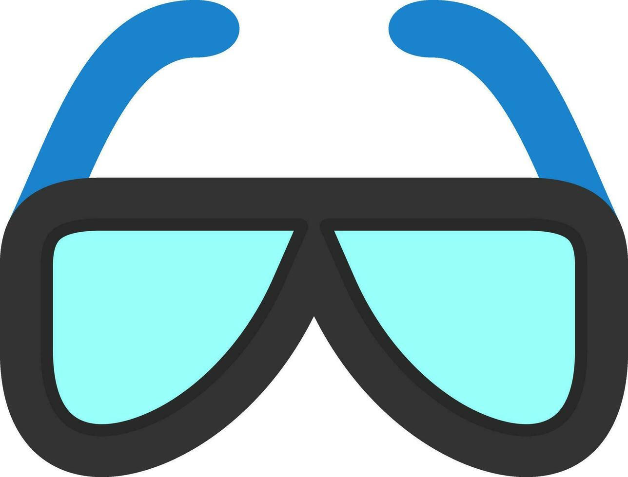 Sicherheit Brille Vektor Symbol Design