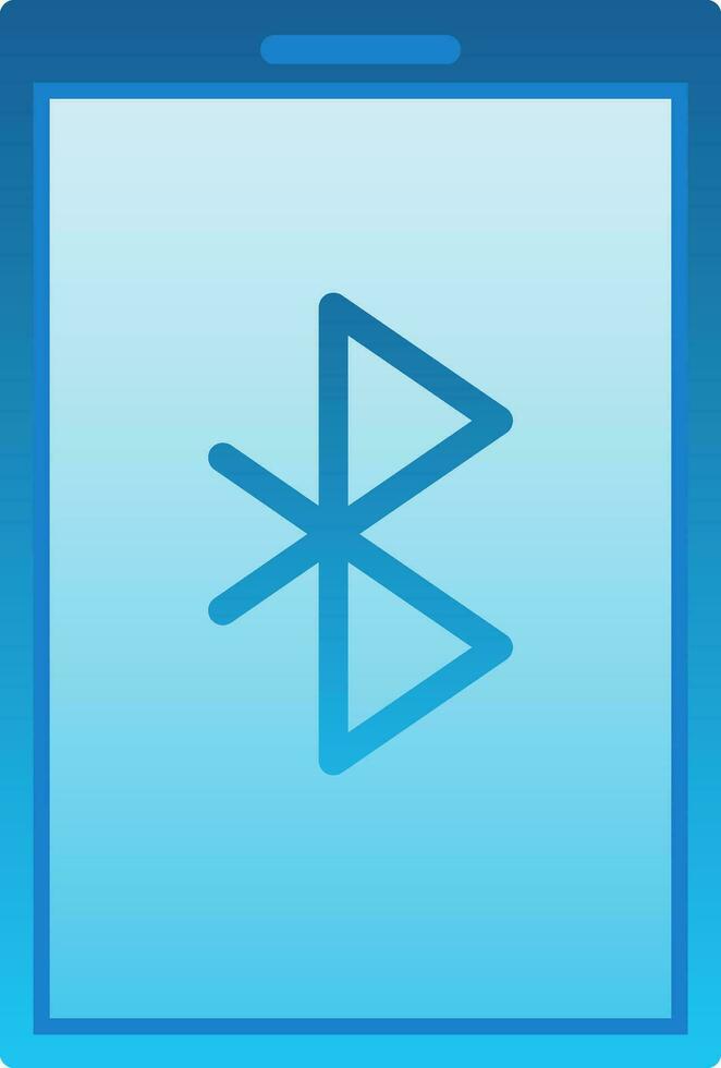 Bluetooth-Vektor-Icon-Design vektor