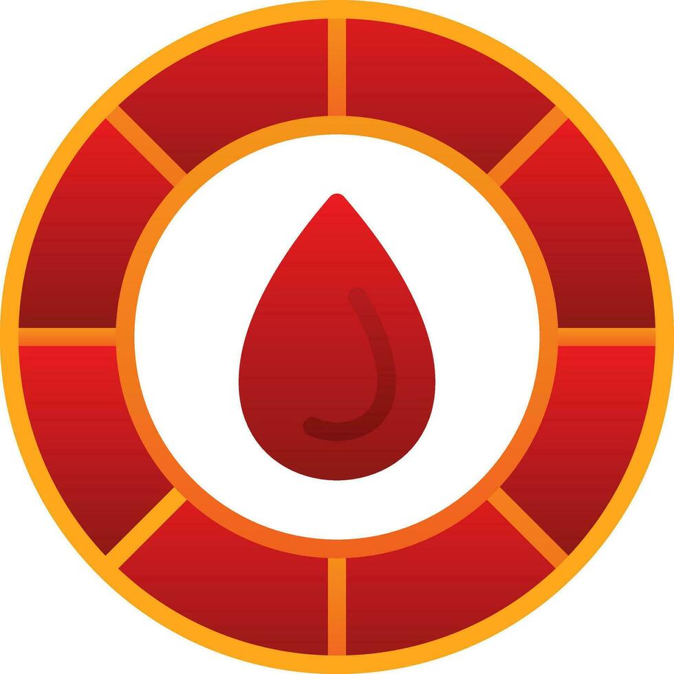 Blut Vektor Symbol Design