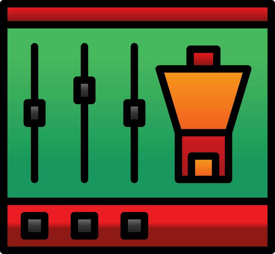 volym kontrollant vektor ikon design