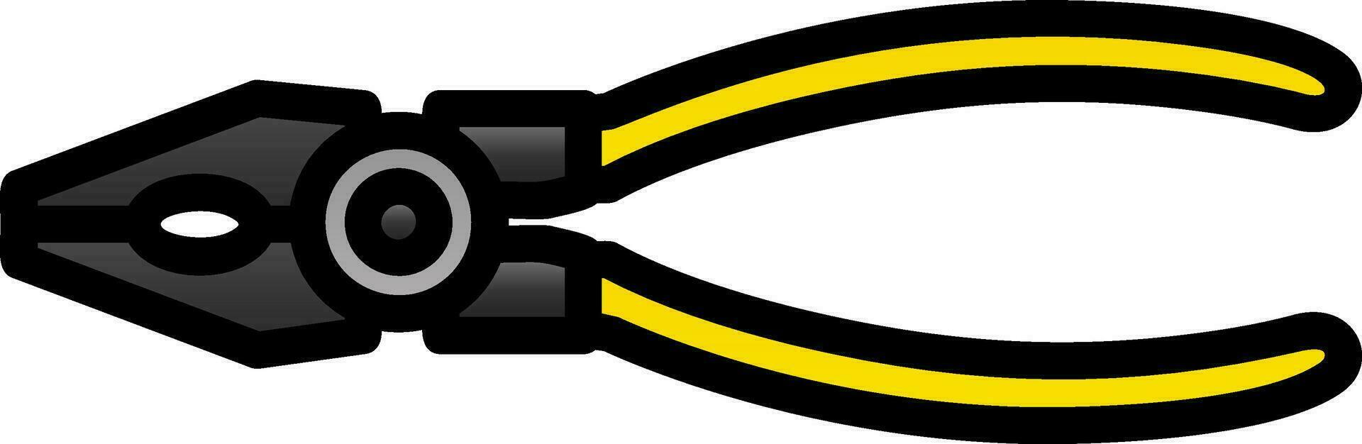 Lineman s Zange Vektor Symbol Design