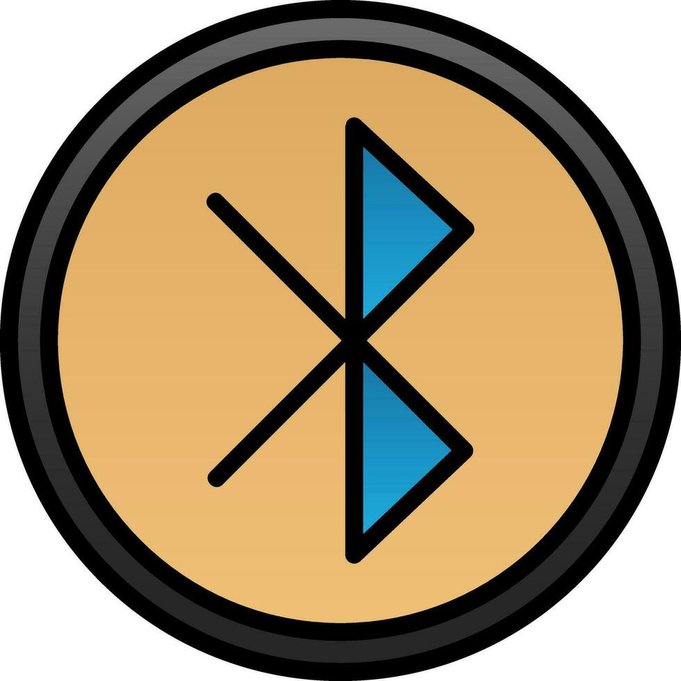 Bluetooth-Vektor-Icon-Design vektor