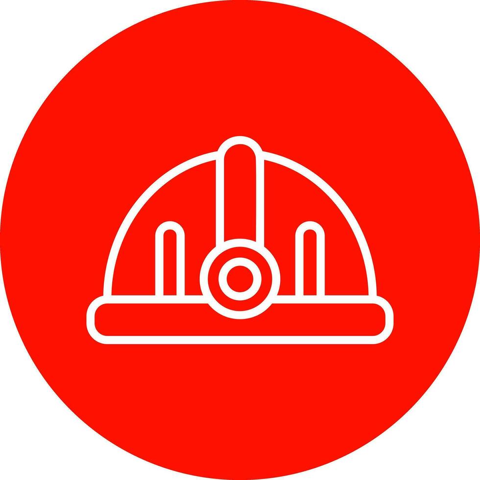 Fackel Helm Vektor Symbol Design