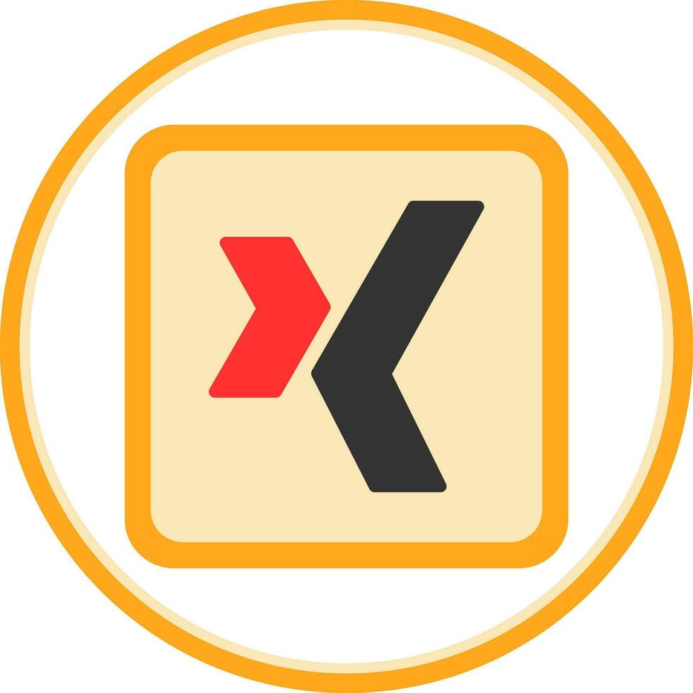 xing Logo Vektor Symbol Design