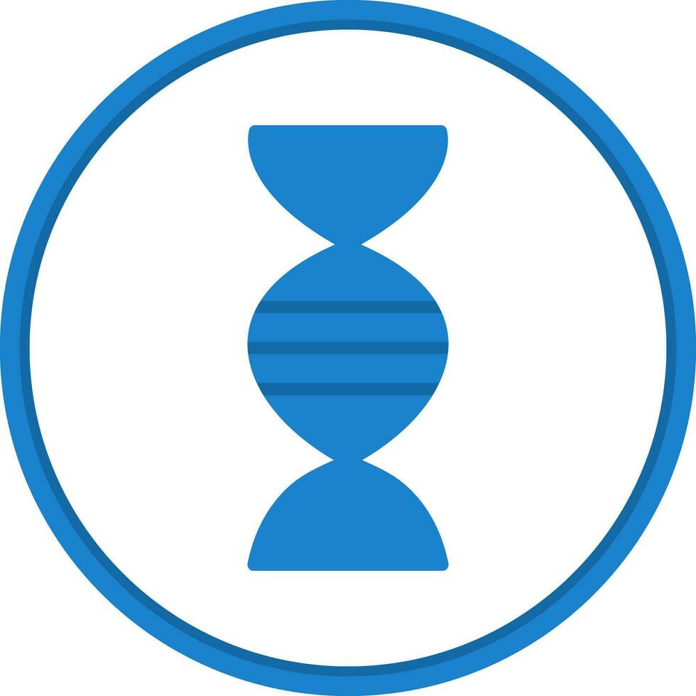 DNA-Vektor-Icon-Design vektor