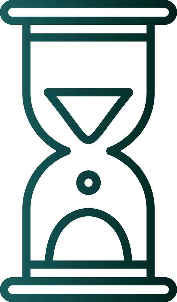 Sanduhr-Vektor-Icon-Design vektor