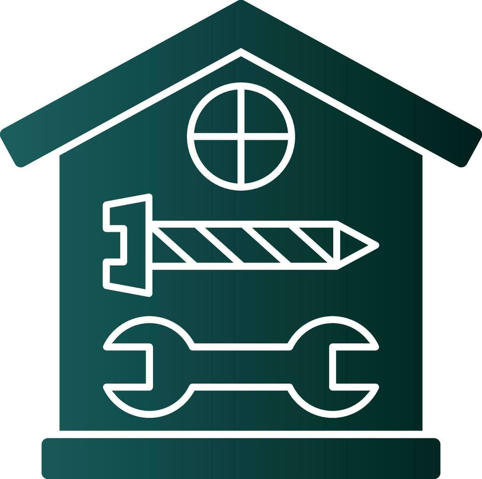 Haus Reparatur Vektor Symbol Design