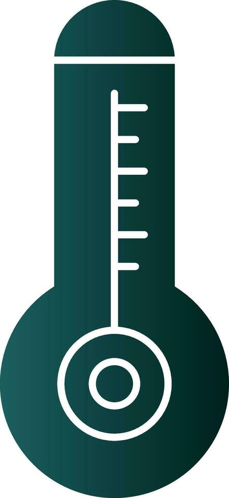 Thermometer-Vektor-Icon-Design vektor