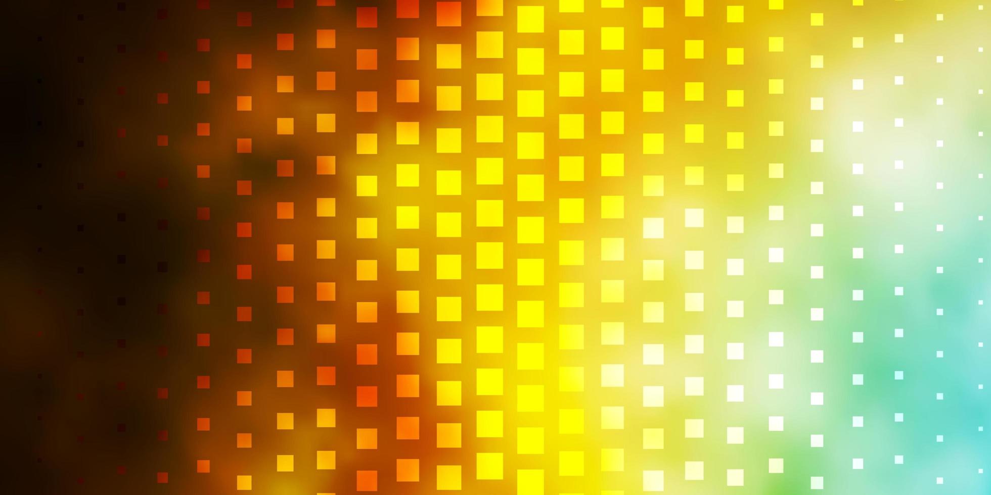 ljusblå gul vektorbakgrund i polygonal stil abstrakt lutningsillustration med färgglada rektanglar mönster för affärshäften broschyrer vektor